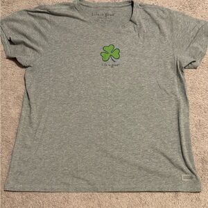 Life Is Good Heather Gray Tee